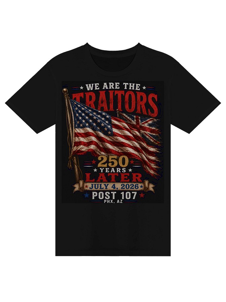We Are the Traitors Patriotic Vintage Tee product image (1)