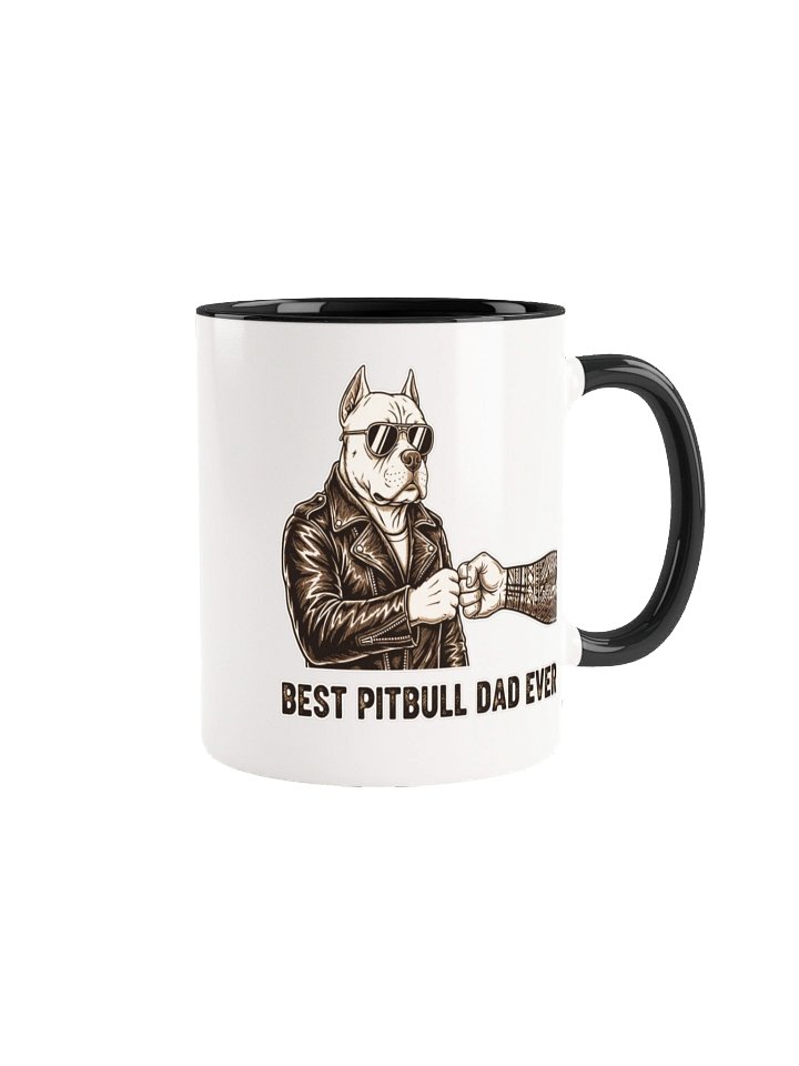 Best Pitbull Dad Ever Mug product image (7)