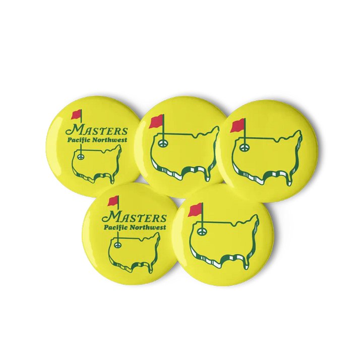 Master Pacific Northwest Pins (pack of 5) product image (3)
