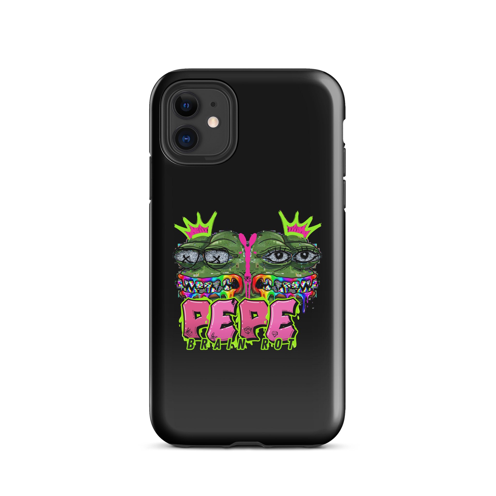 PEPE BRAIN ROT Tough iPhone Case product image (28)