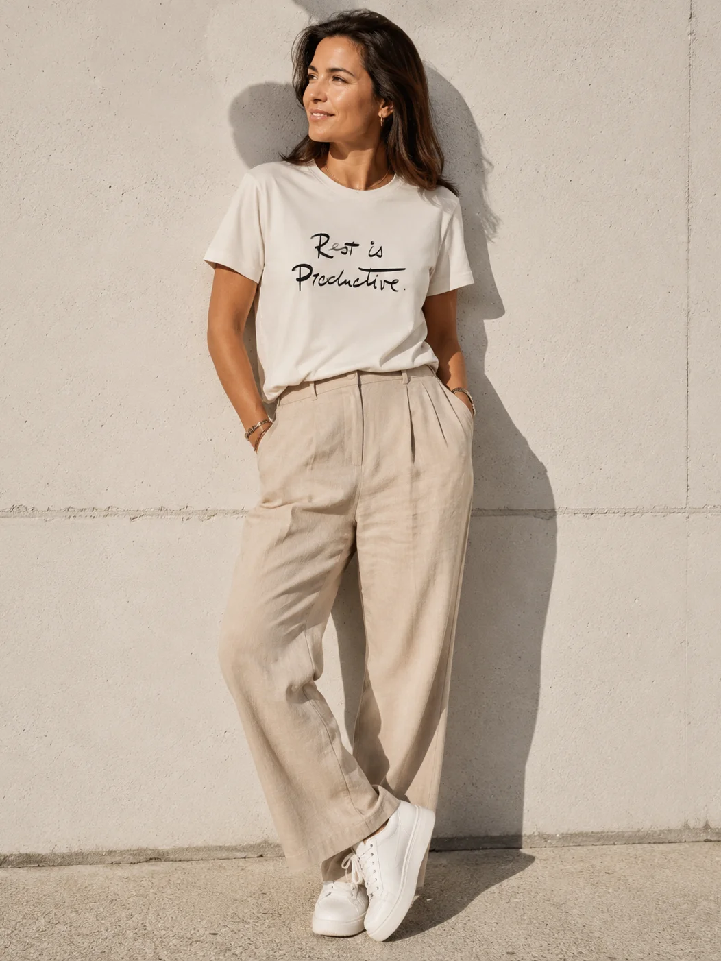 Rest Is Productive Essential T-Shirt | Burnout Recovery Self Care Shirt product image (4)
