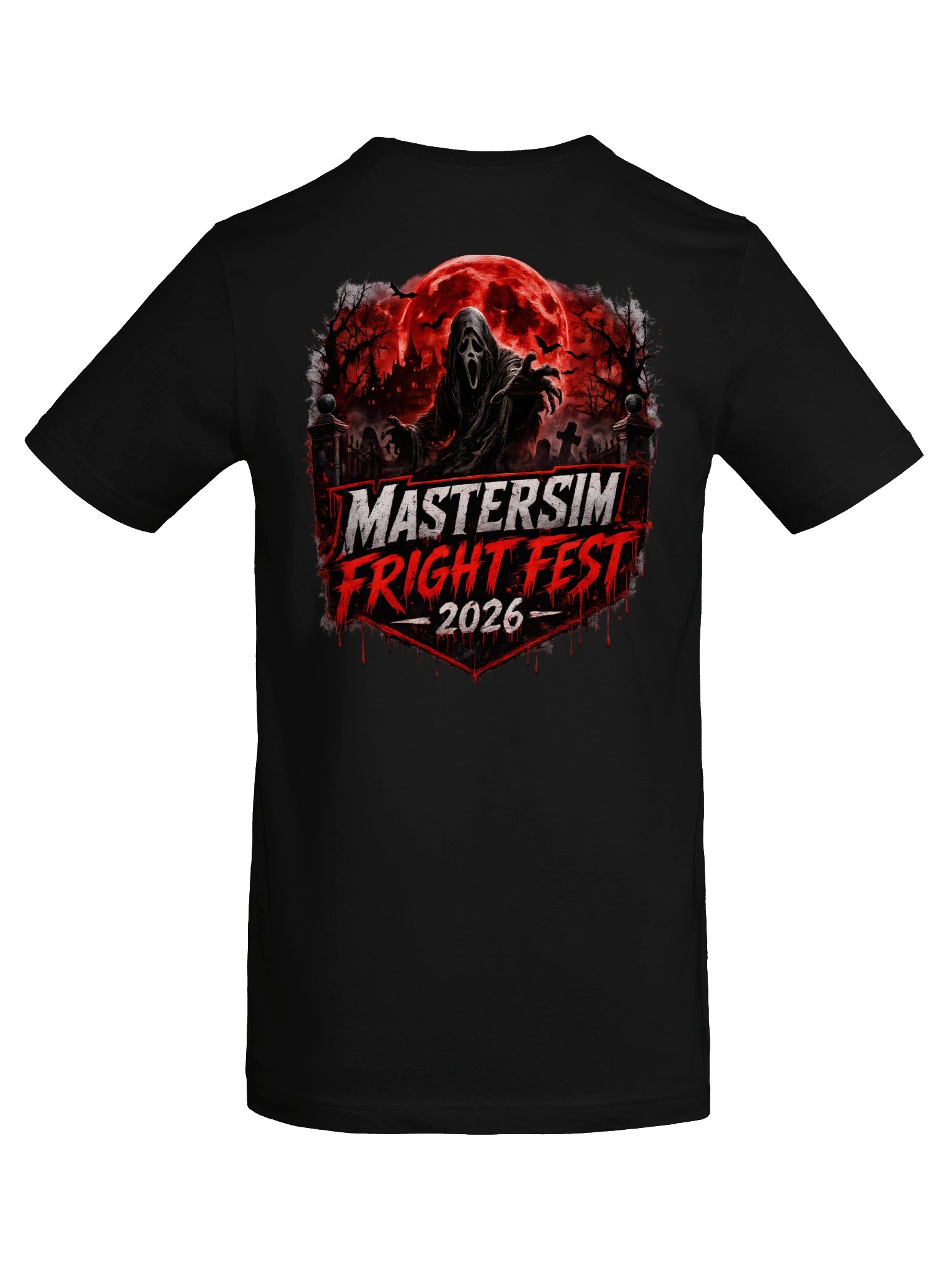 MasterSim Fright Fest 2026 – Blood Moon T-Shirt product image (36)