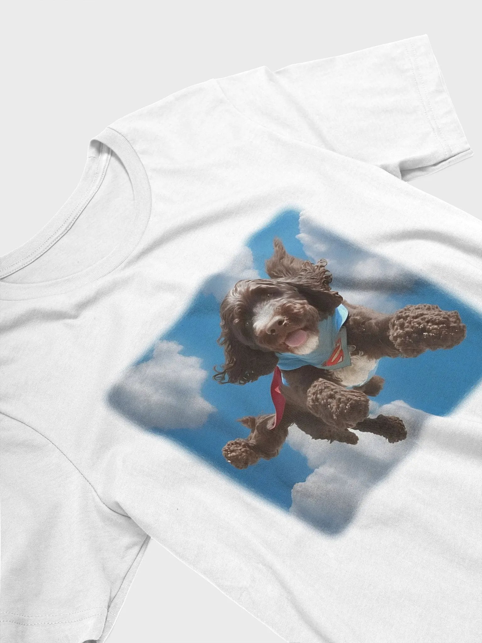 Super dog t-shirt (White) product image (3)