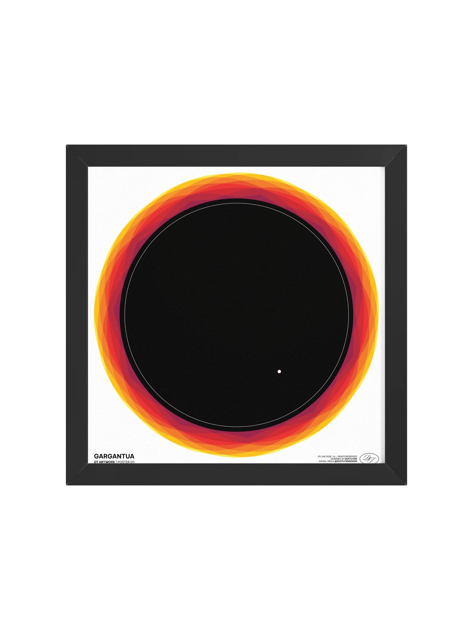 "GARGANTUA" Framed Poster product image (61)
