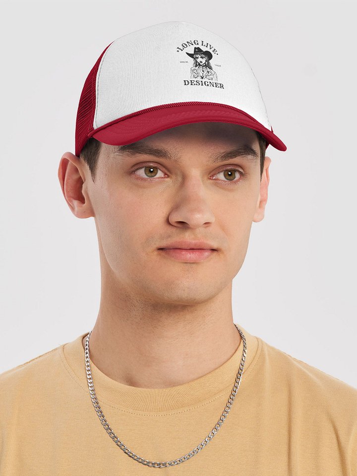 Designer Cowboy Foam Trucker Hat product image (1)