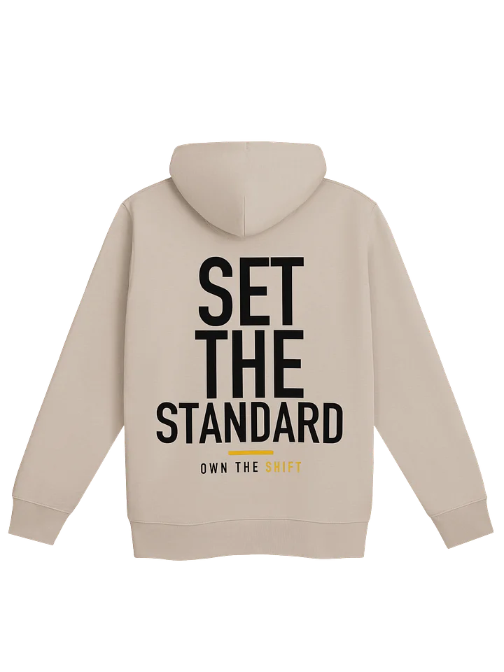 OTS 001 Black Minimal Hoodie product image (4)