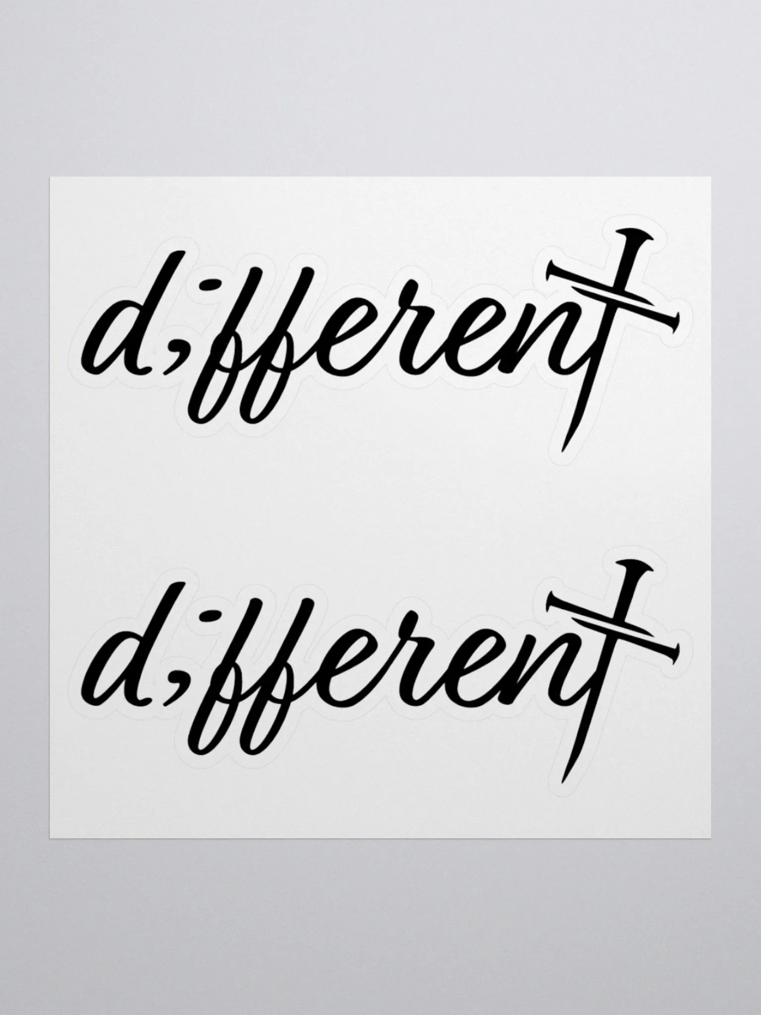 A d;ifferent sticker product image (1)