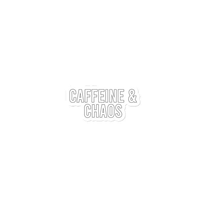Caffeine & Chaos - Magnet product image (1)