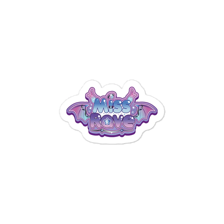 Miss Rave 2.0 logo Vinyl Decal product image (1)