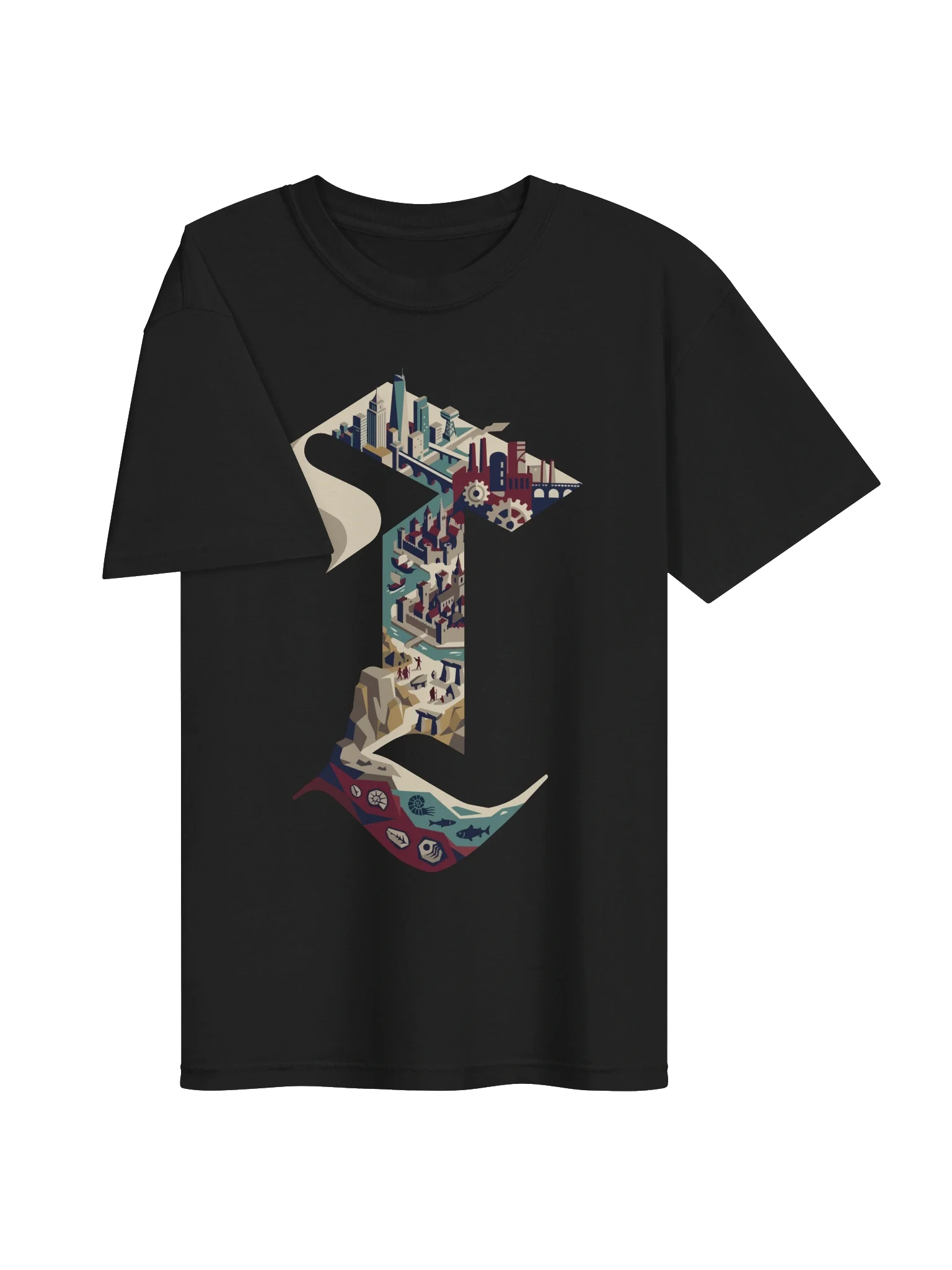 The Letter T Tee, view 3