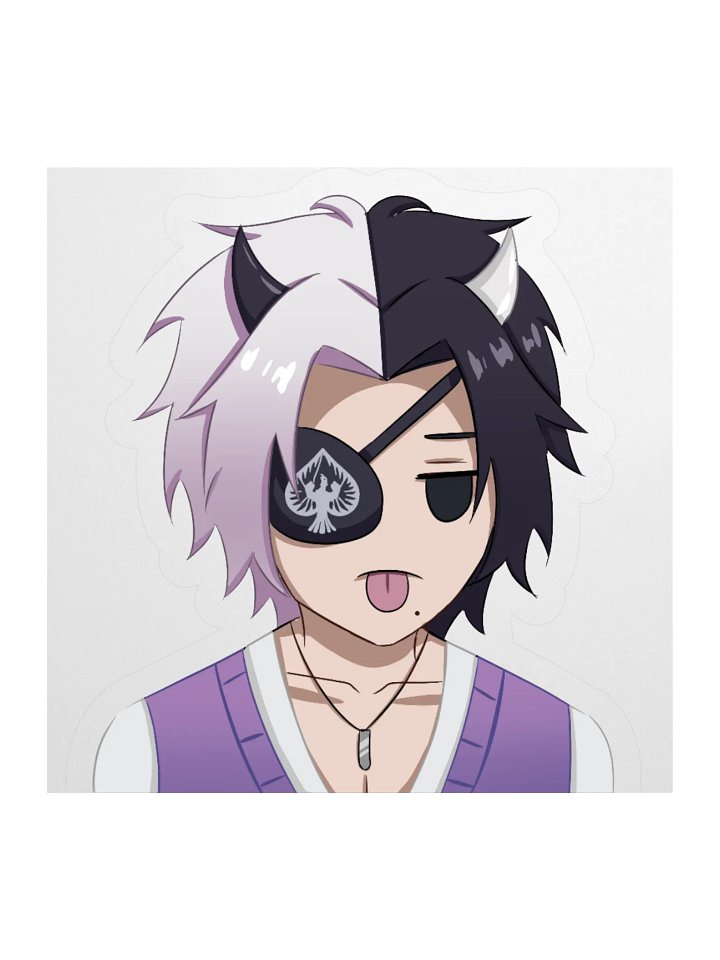 Liev tongue out sticker product image (1)