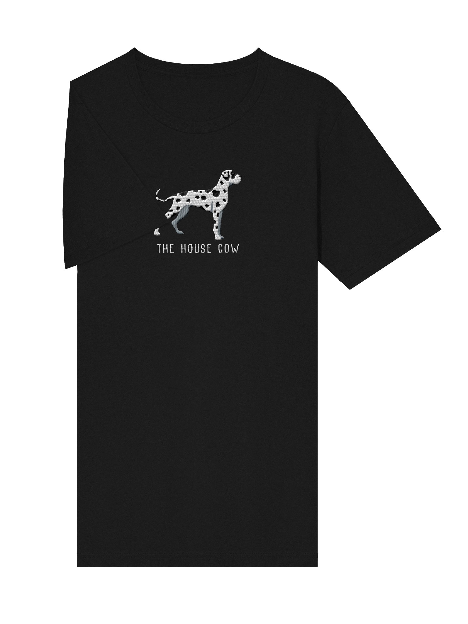 The House Cow T-Shirt(Embroidered) of a Great Dane(Harlequin) product image (27)