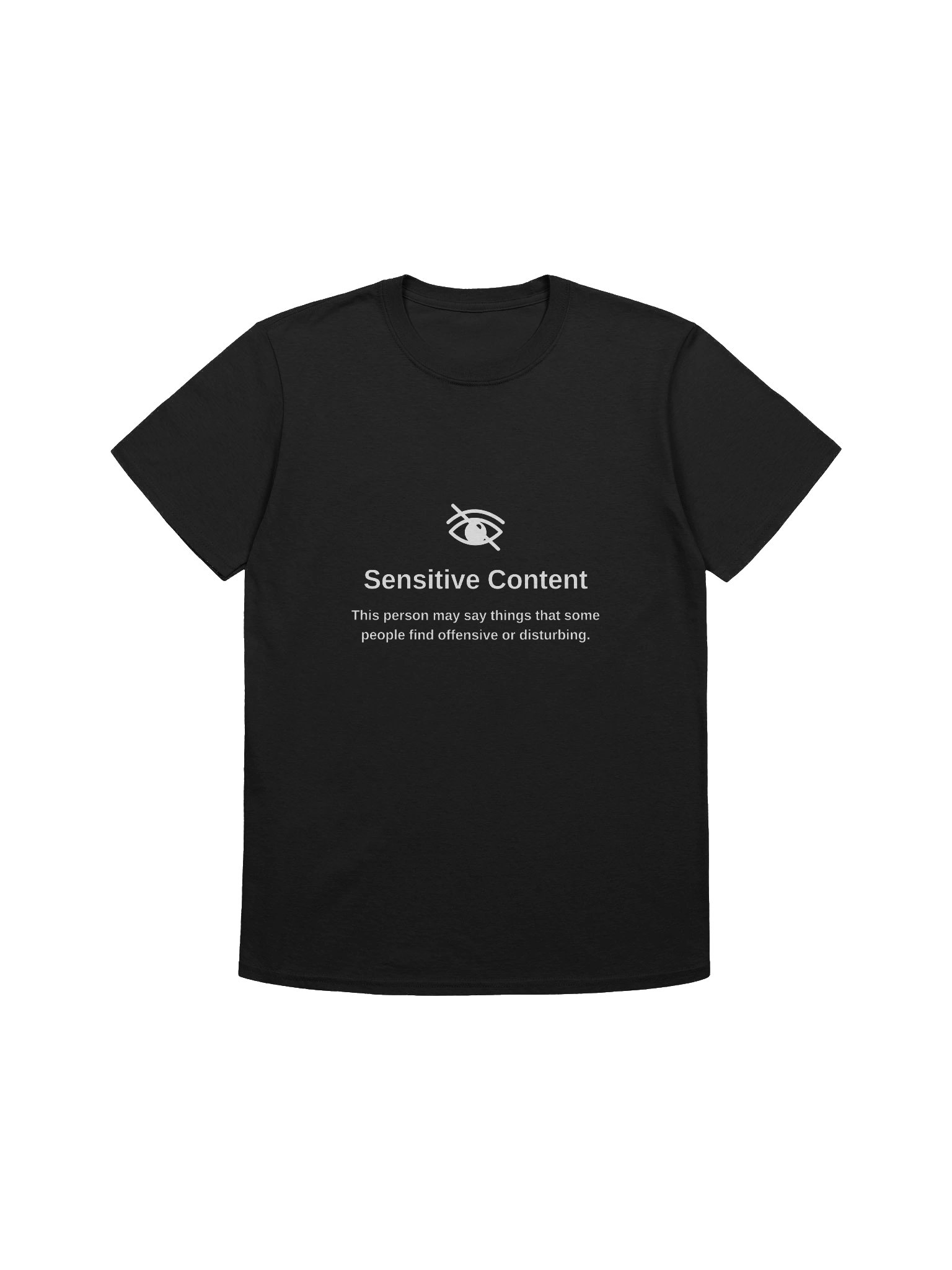 Sensitive Content Humor Unisex T-Shirt product image (1)