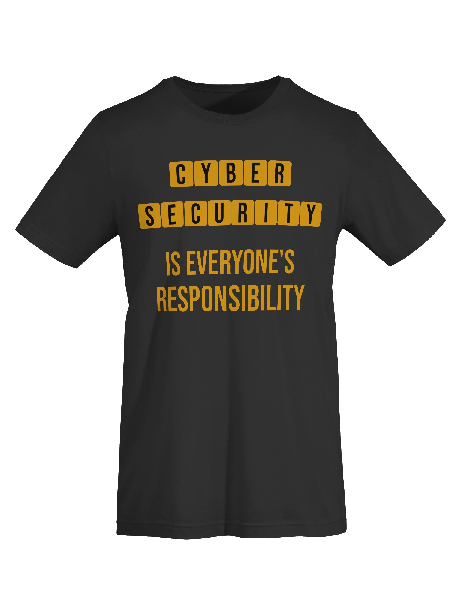 Cybersecurity Is Everyone's Responsibility - Cybersecurity Awareness Month T-Shirt | Infosec Gift product image (4)