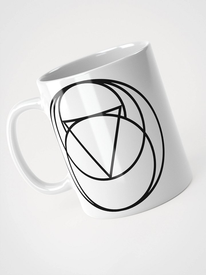 The WorldWith white glossy mug product image (1)
