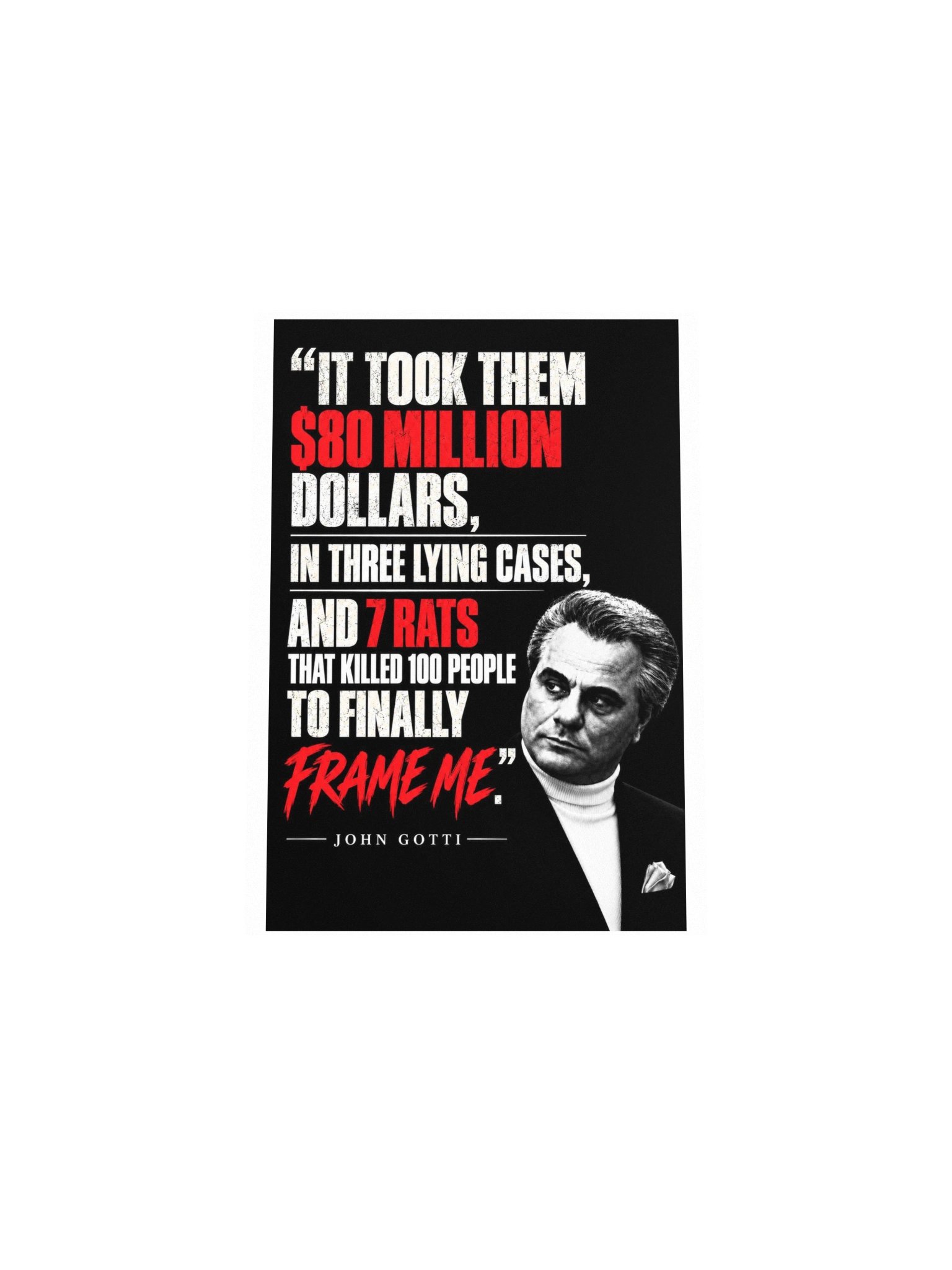 The Angel Gotti Show - 7 Rats Poster product image (29)