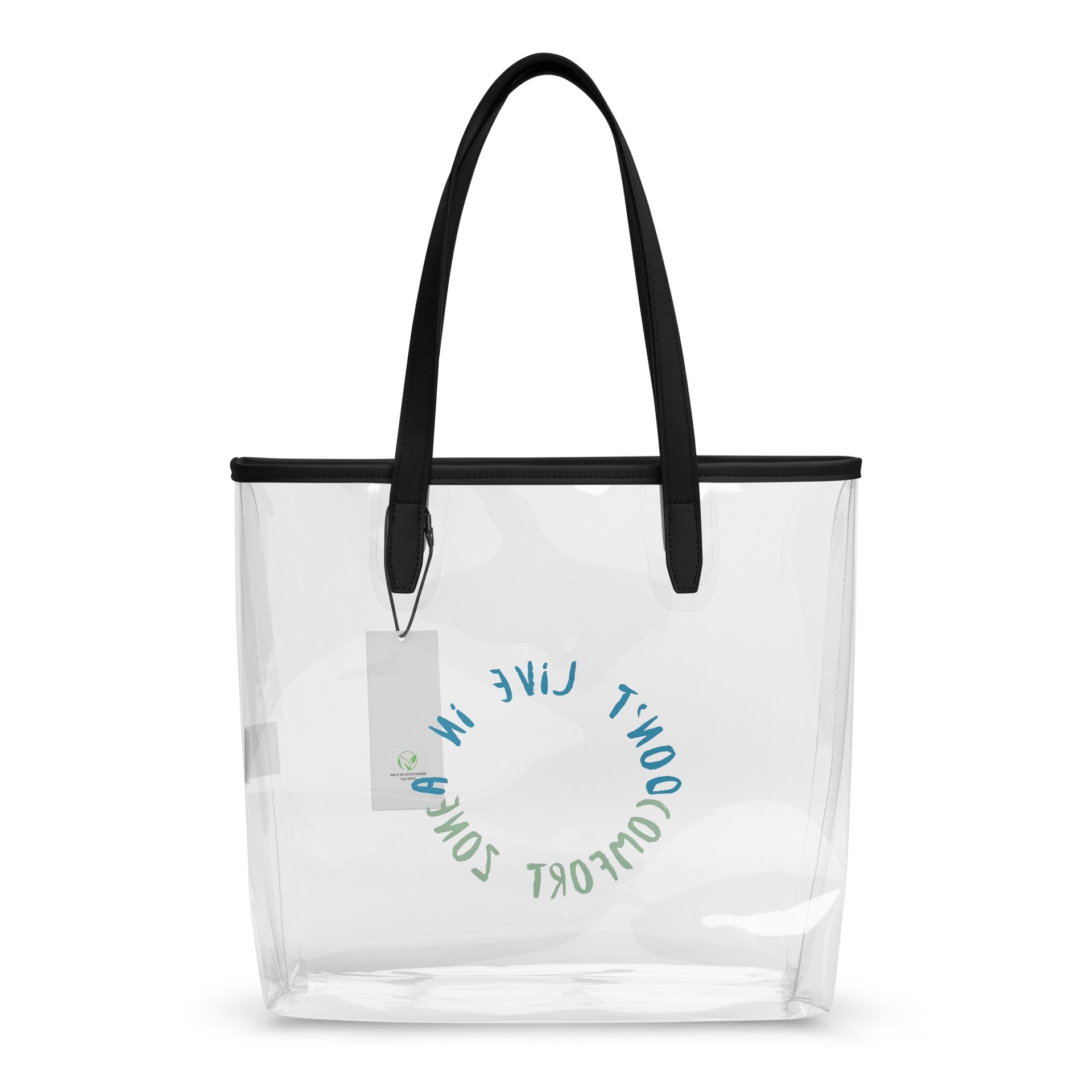 Colorful Motivational Clear Tote Bag product image (2)