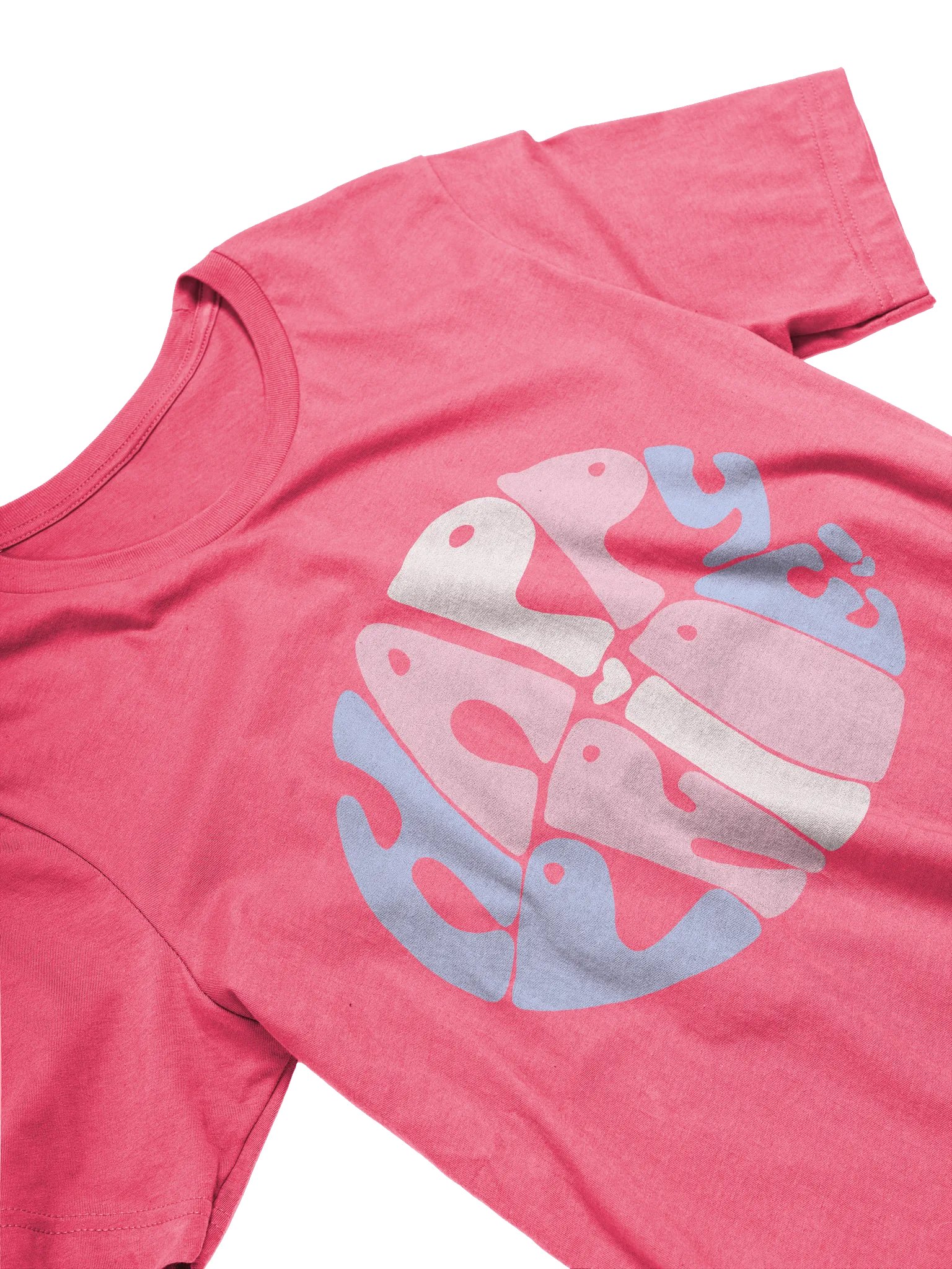 Transgender Happy Pride big print tee product image (3)