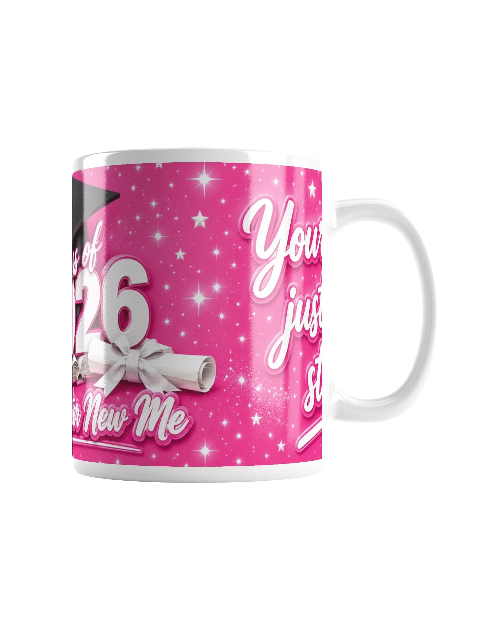 Class of 2026 — White Glossy Graduation Mug 11oz product image (3)