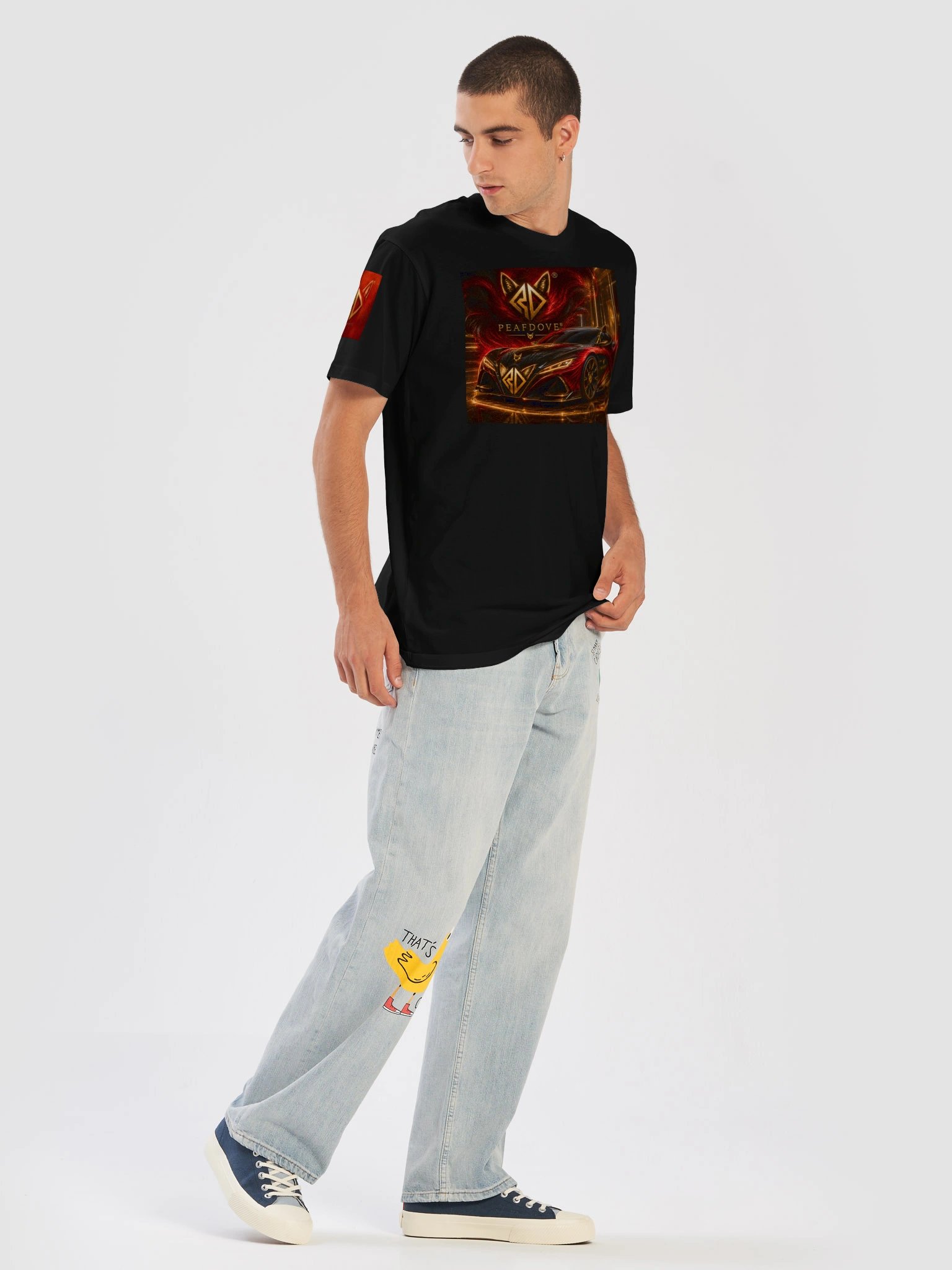 PEAFDOVE® CAT CAR — Night Arrival Shirt product image (6)