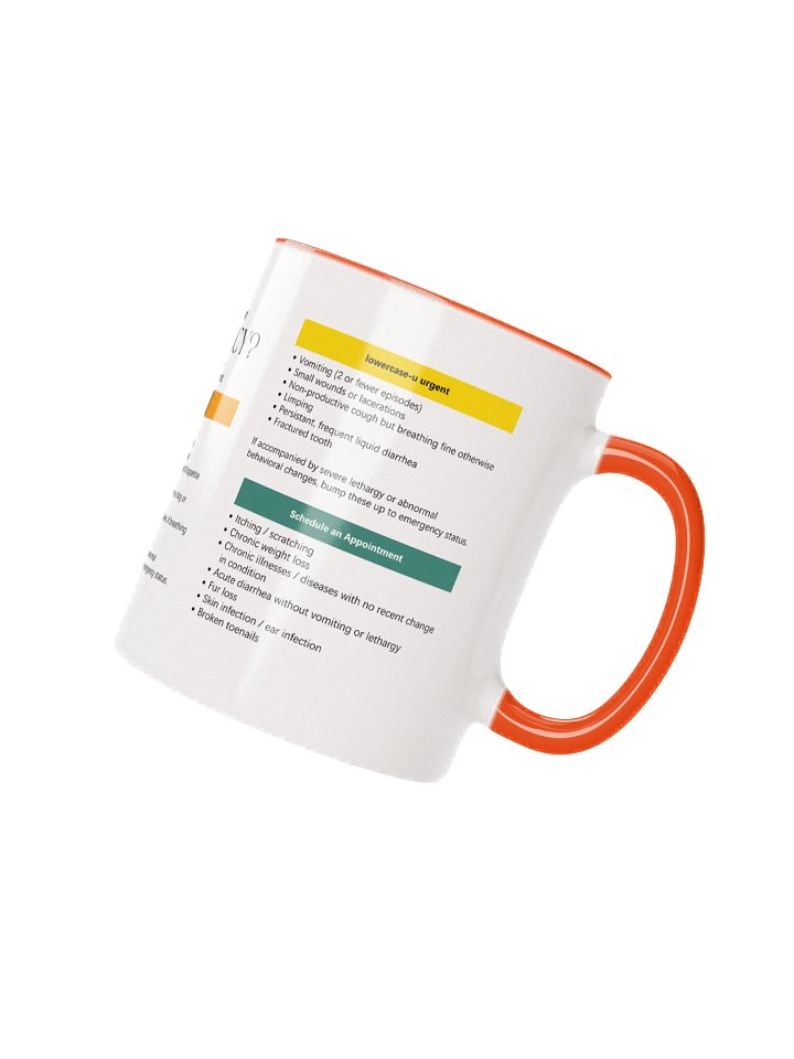 Dog Emergency Urgency Mug product image (22)
