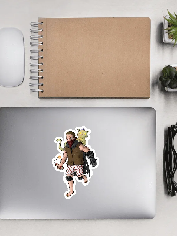 Carl and Cat Die-Cut Sticker product image (2)