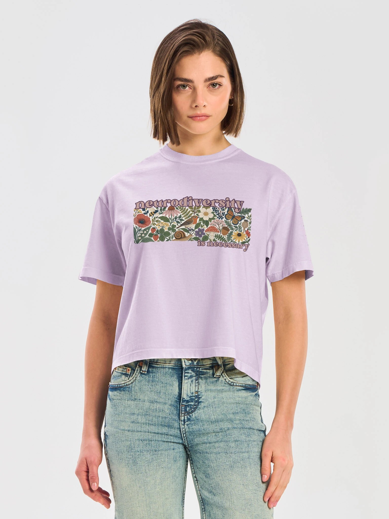 Neurodiversity Is Necessary - Boxy Tee product image (5)