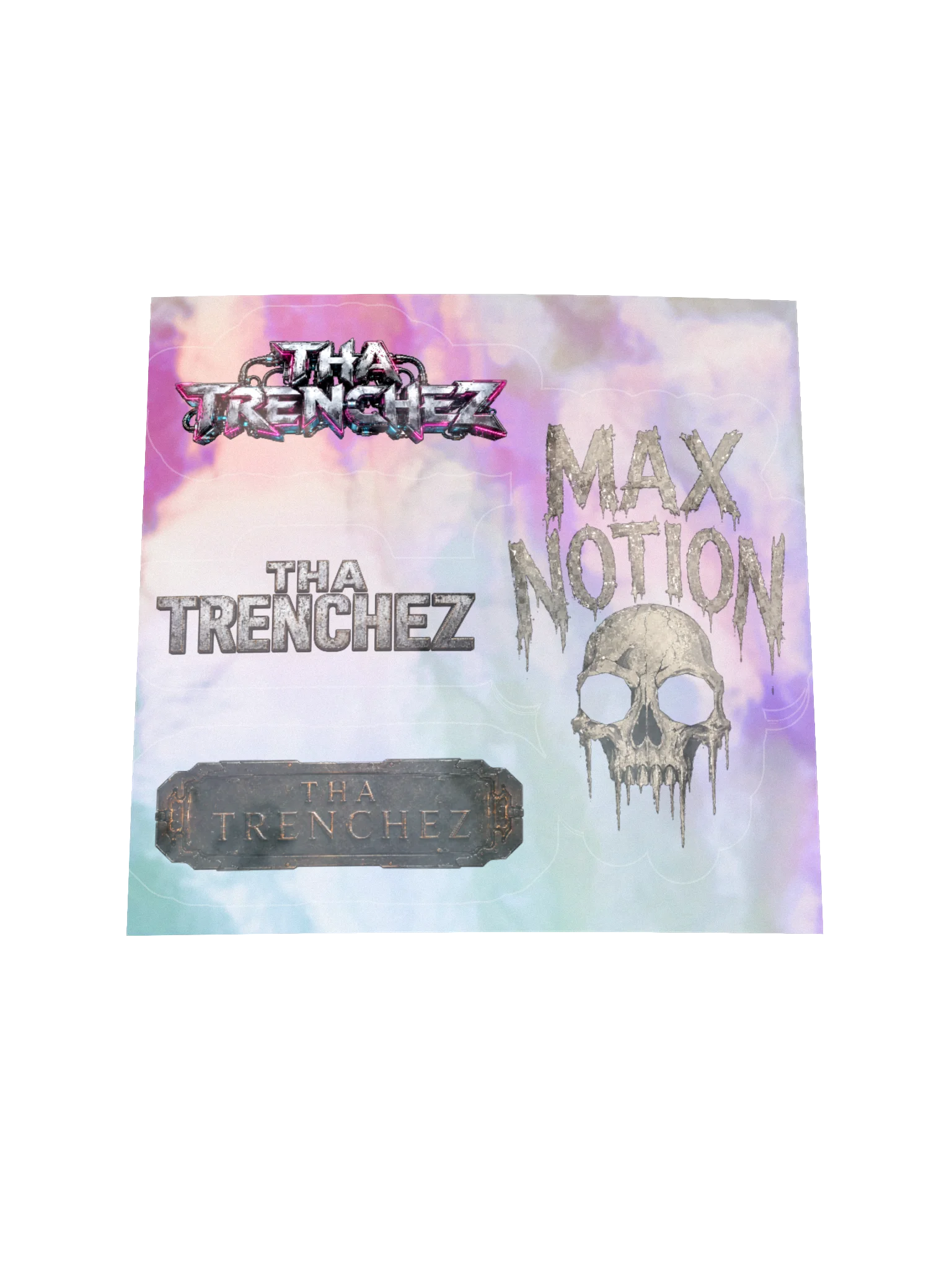 Tha Trenchez Holographic stickers product image (2)