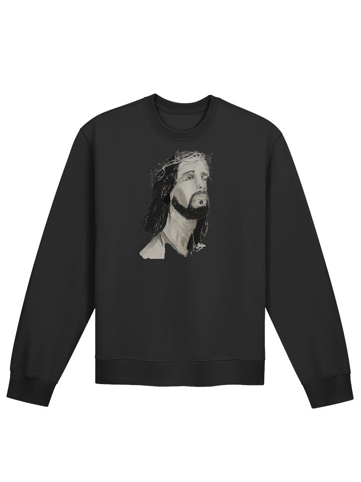 Christ Head Sweatshirt for Winter product image (1)