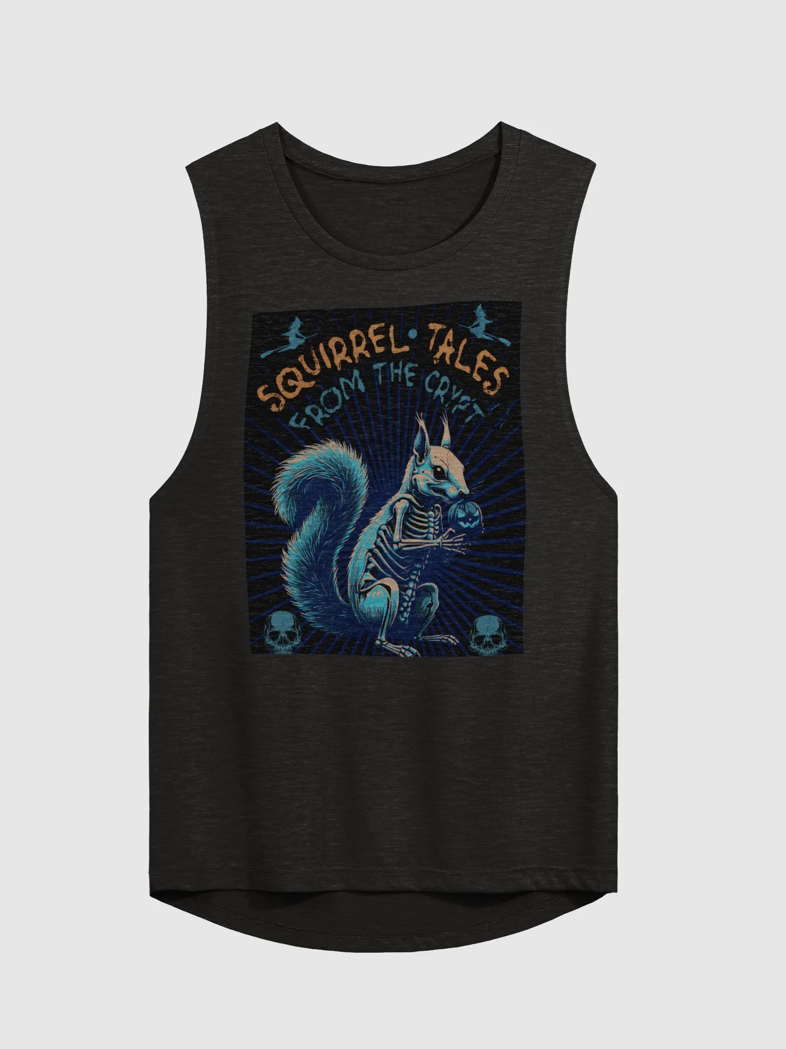 Cryptic Squirrel Skeleton Flowy Tank product image (1)