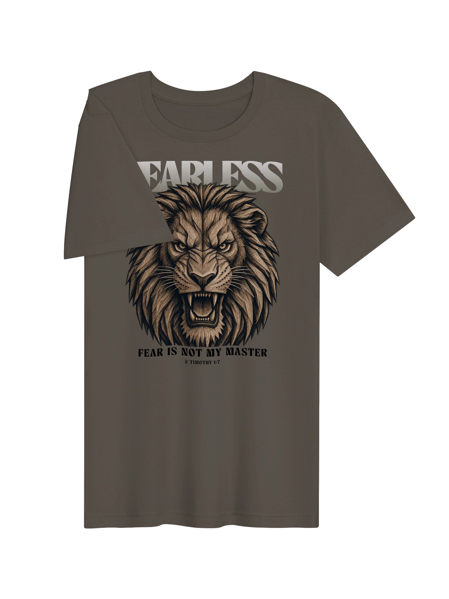 Fear Is Not My Master – Lion Tee product image (32)