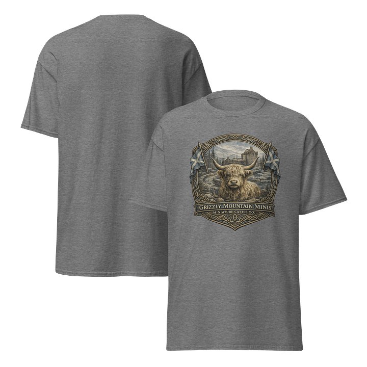 Celtic Emblem Highland Cow T-Shirt product image (2)