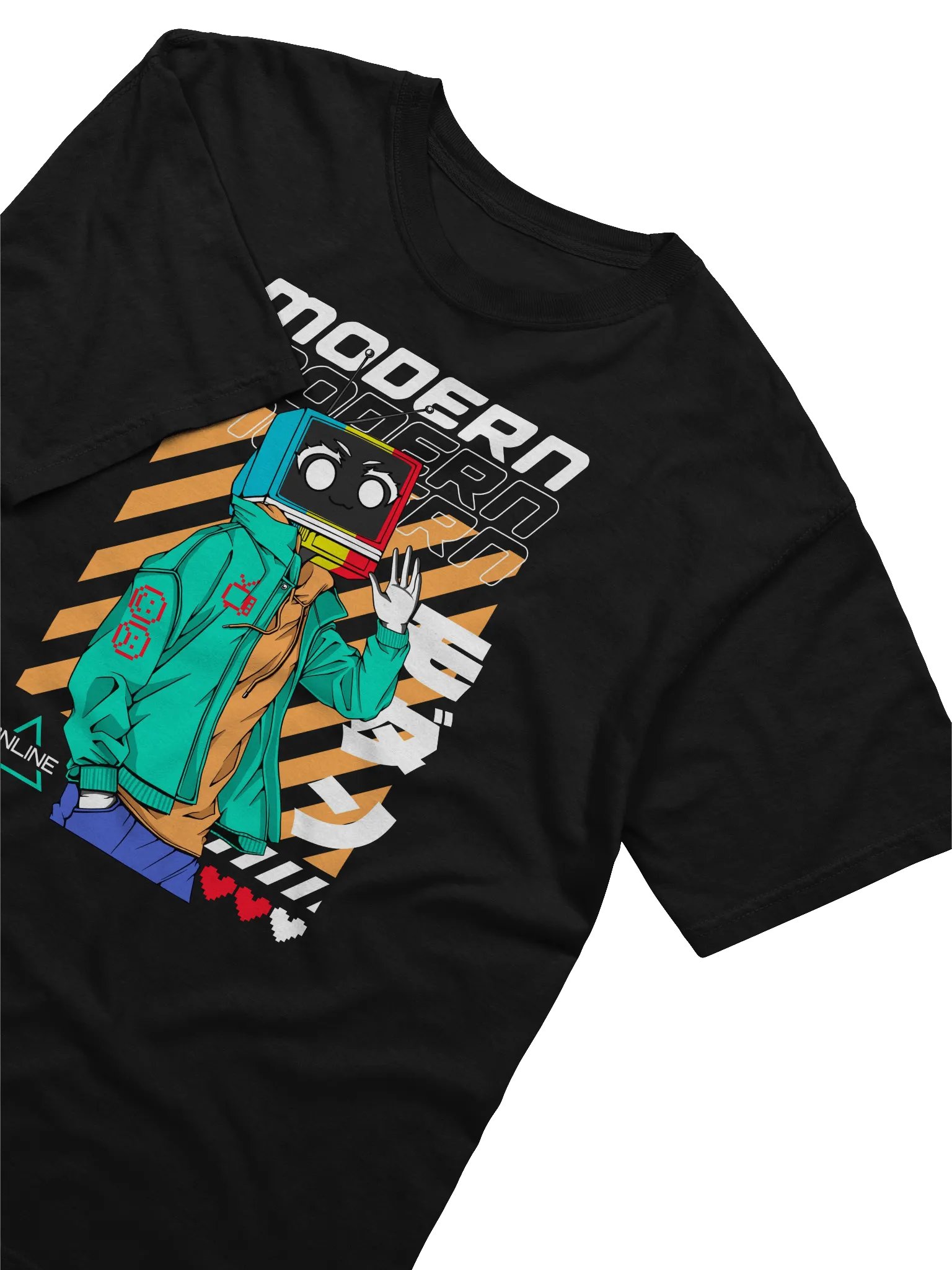 Modern Broadcast Retro Tech T-Shirt product image (10)