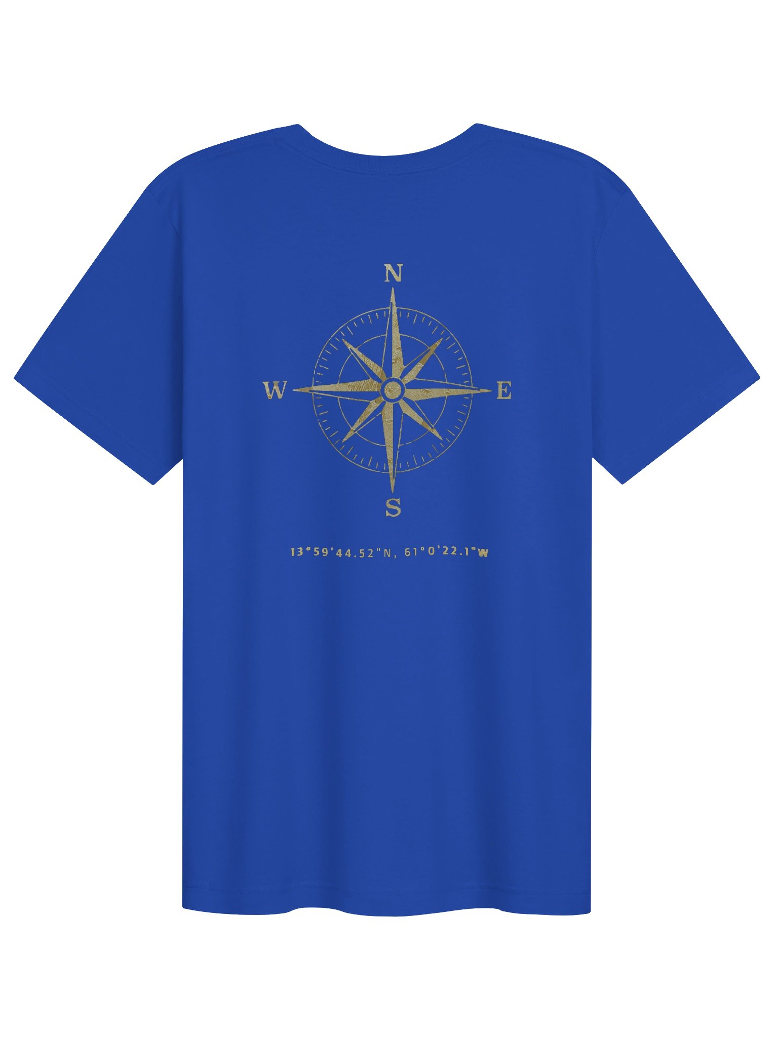 Compass - St. Lucia - Vintage Gold | Supersoft T-Shirt product image (2)