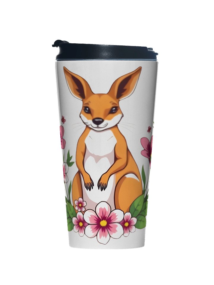 Floral Kangaroo Travel Mug product image (1)