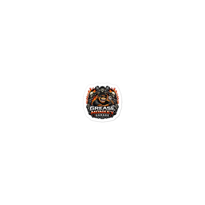 Grease Monkey Die Cut Sticker product image (1)