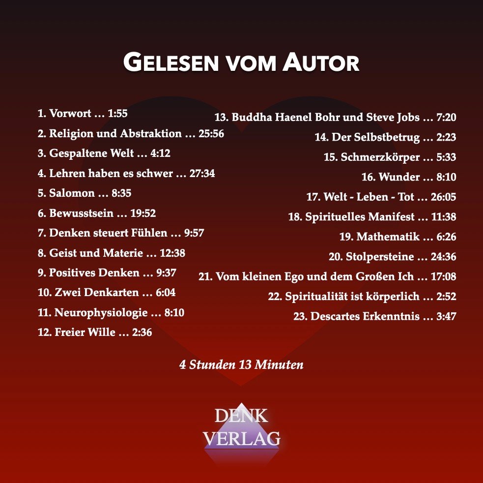 GT 13: Spiritualität - Gedankenspiele Thema - Hörbuch product image (2)