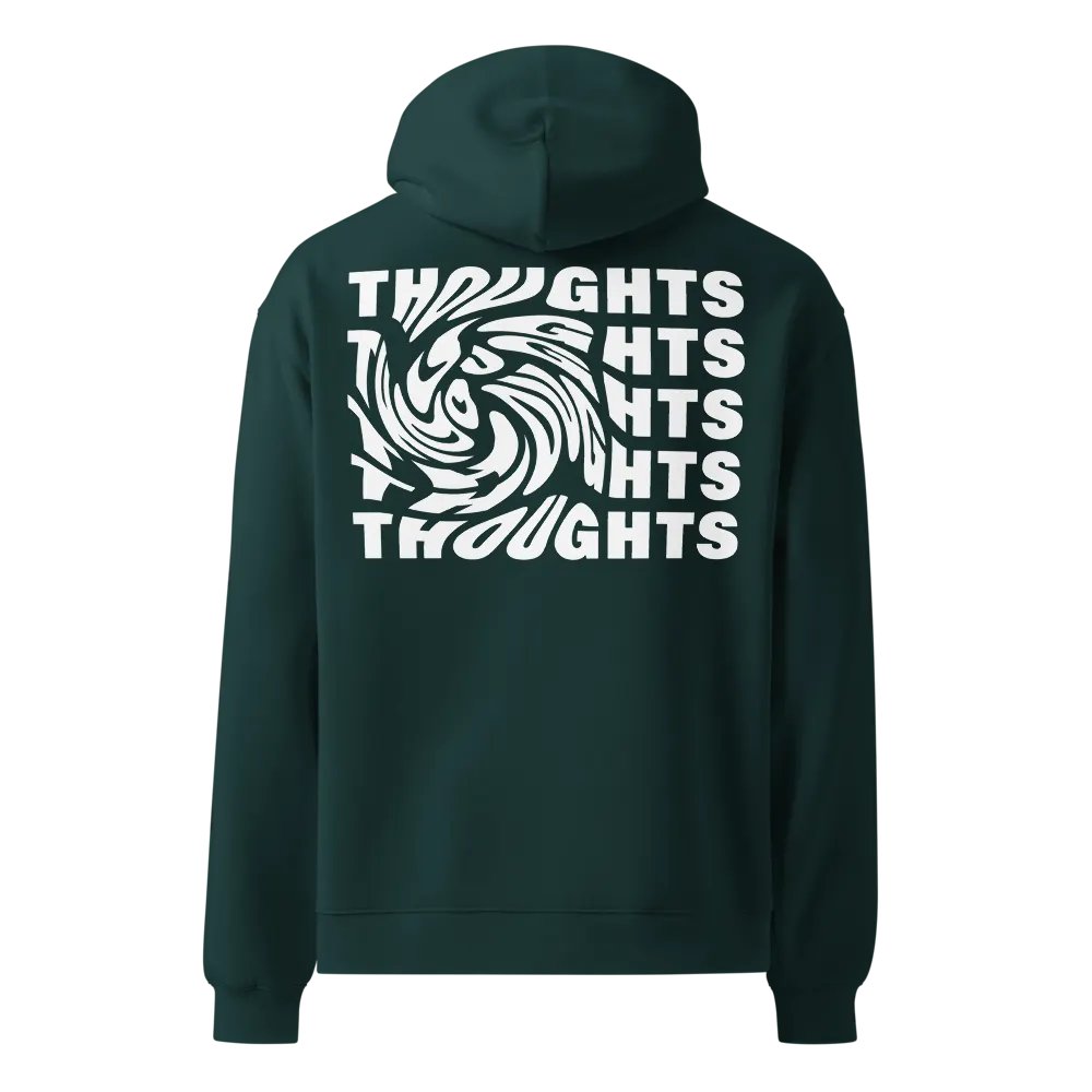 Thoughts Oversized Back Graphic White Text product image (1)