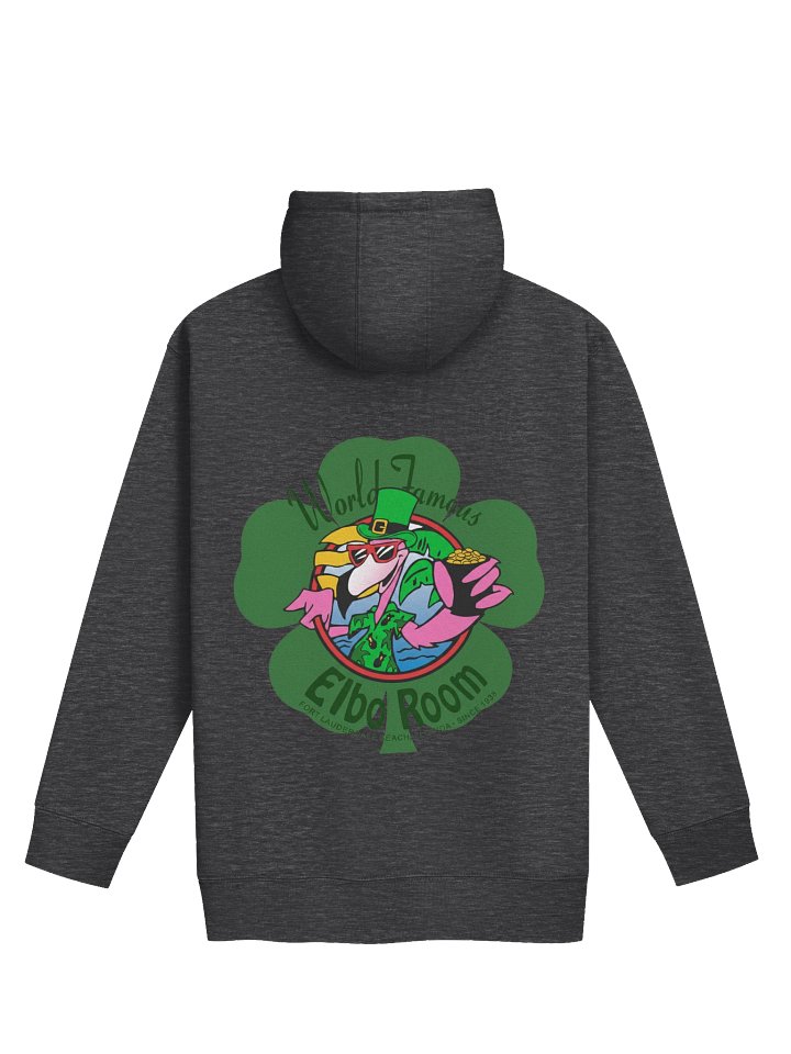 St. Patty’s Elbo Room "Luck of the Flamingo" – Double-Sided Event Hoodie product image (2)