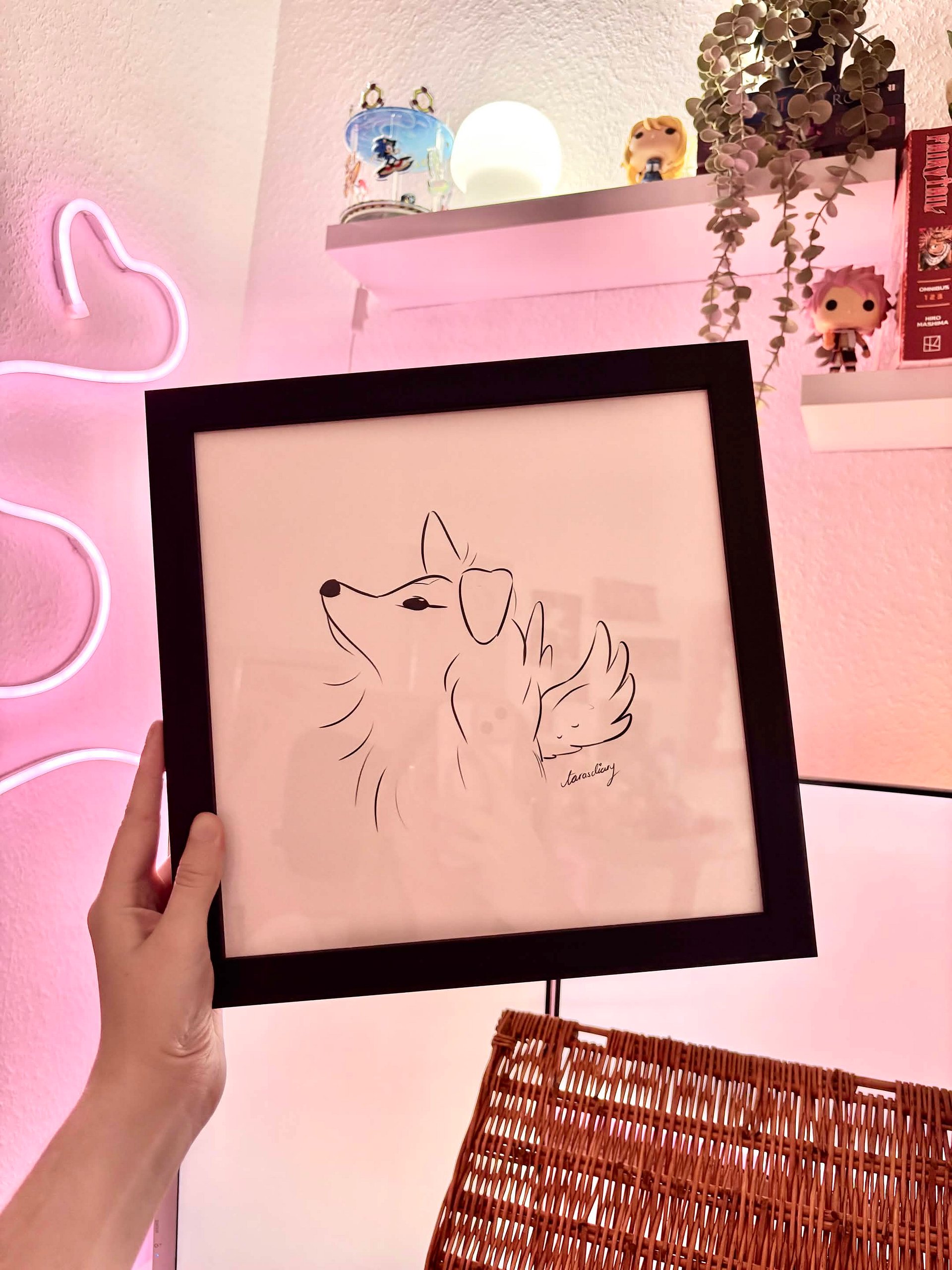 The Angel Sheltie - Framed Print product image (8)
