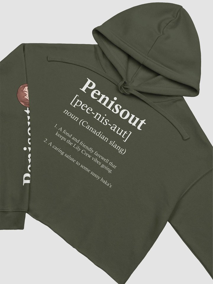 P***sout ~ Bella and Canvas Cropped Fleece Hoodie product image (1)