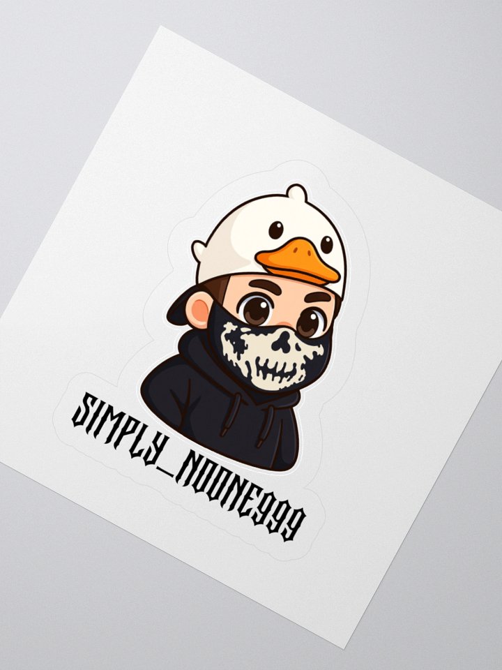 Goose Ghost Sticker product image (5)
