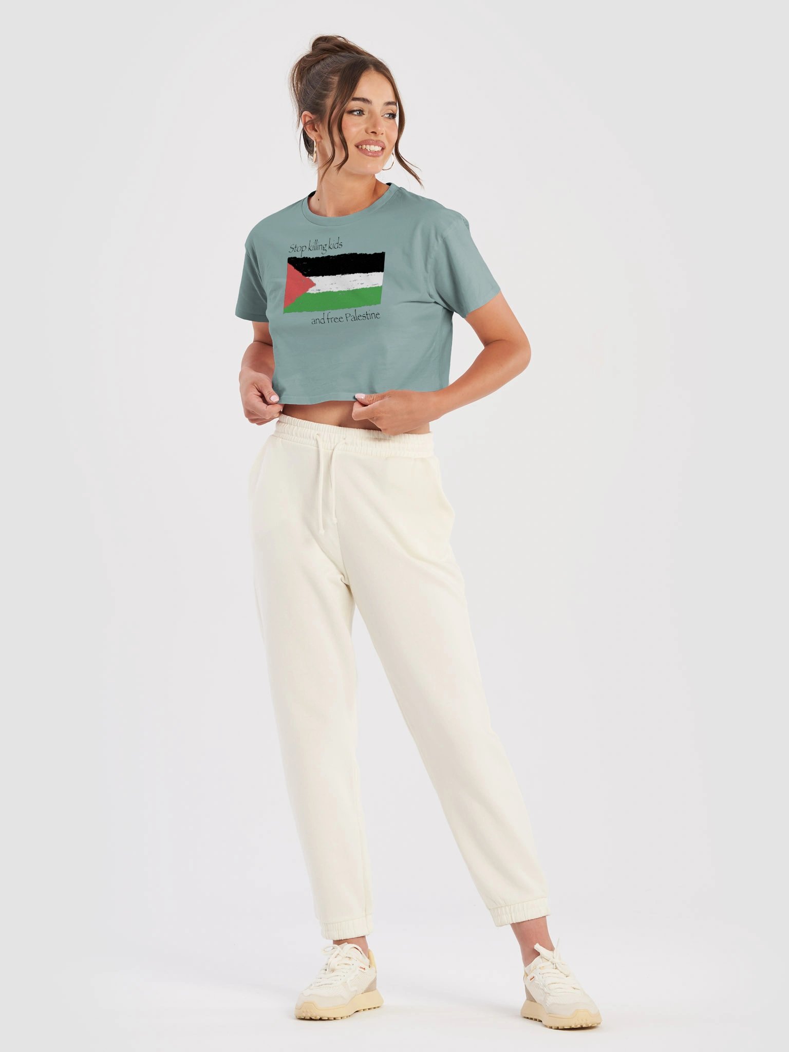 Stop Killing Kids - Free Palestine Women’s Tee product image (15)