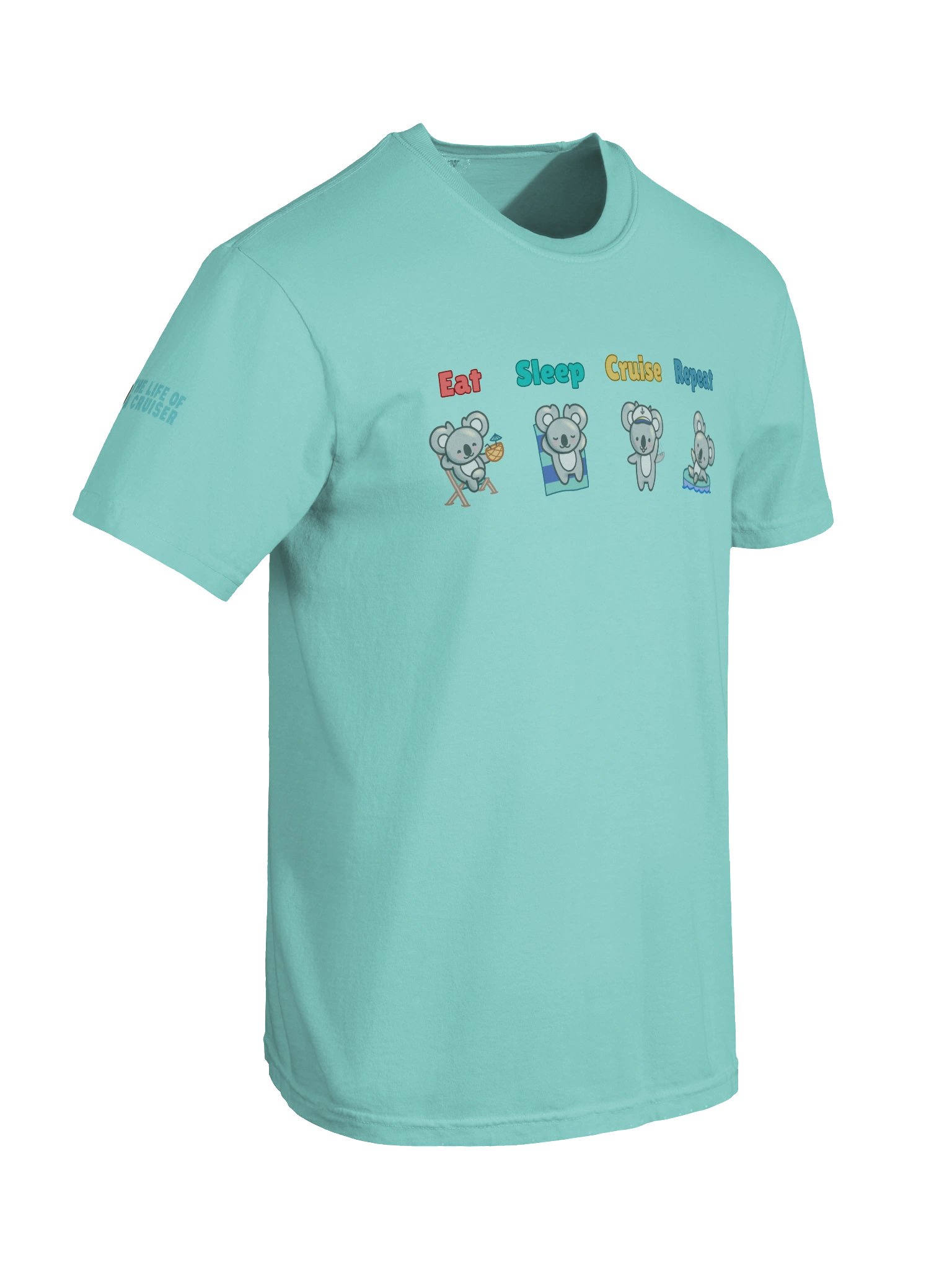 Eat. Sleep. Cruise. Repeat! | Unisex T-Shirt product image (68)
