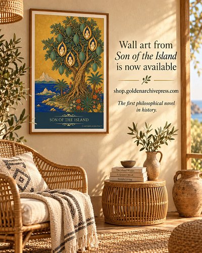 Bring Son of the Island into your space. Wall art inspired by the first philosophical novel in literary history is now availa...