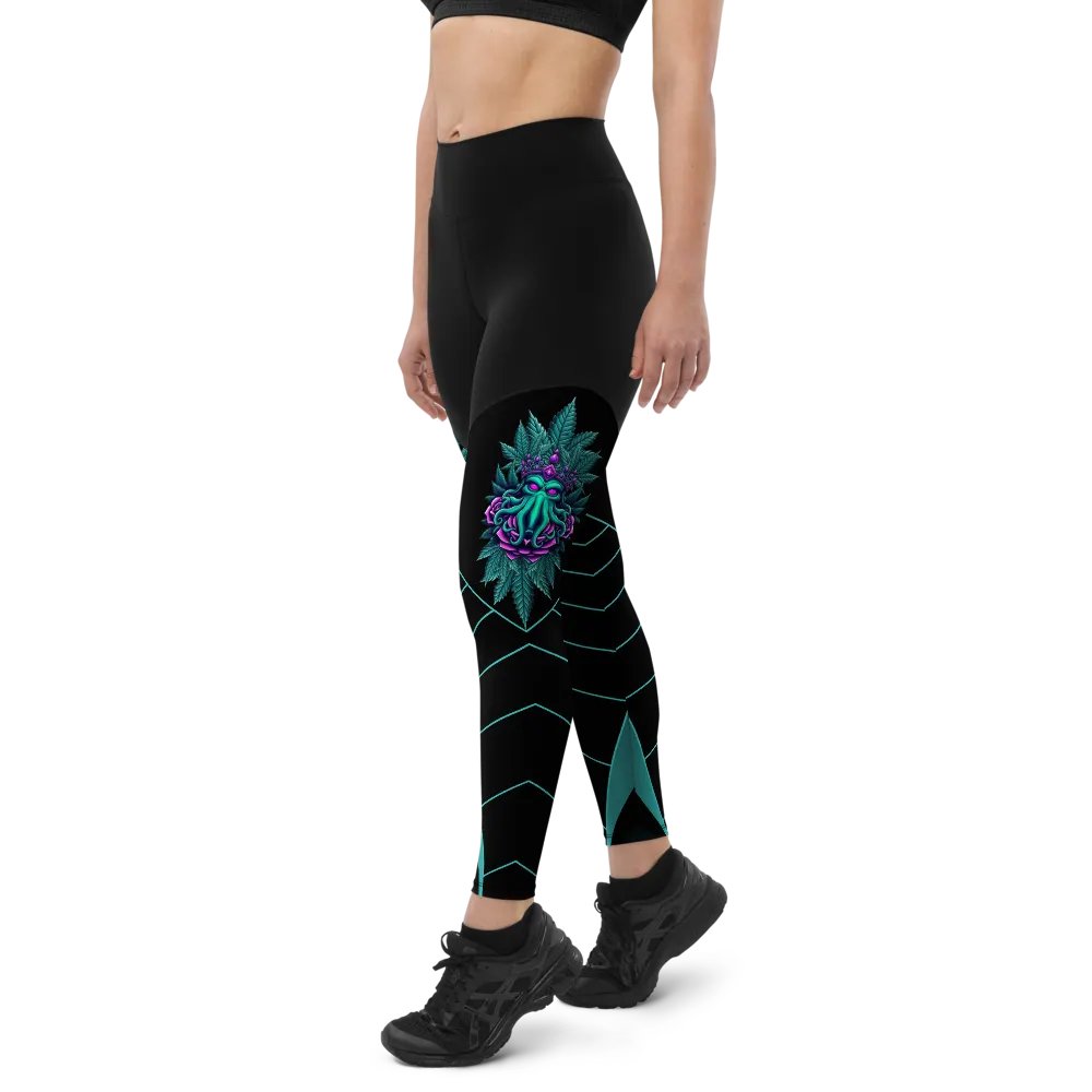 Cthulhu Royalty Athletic Leggings product image (1)