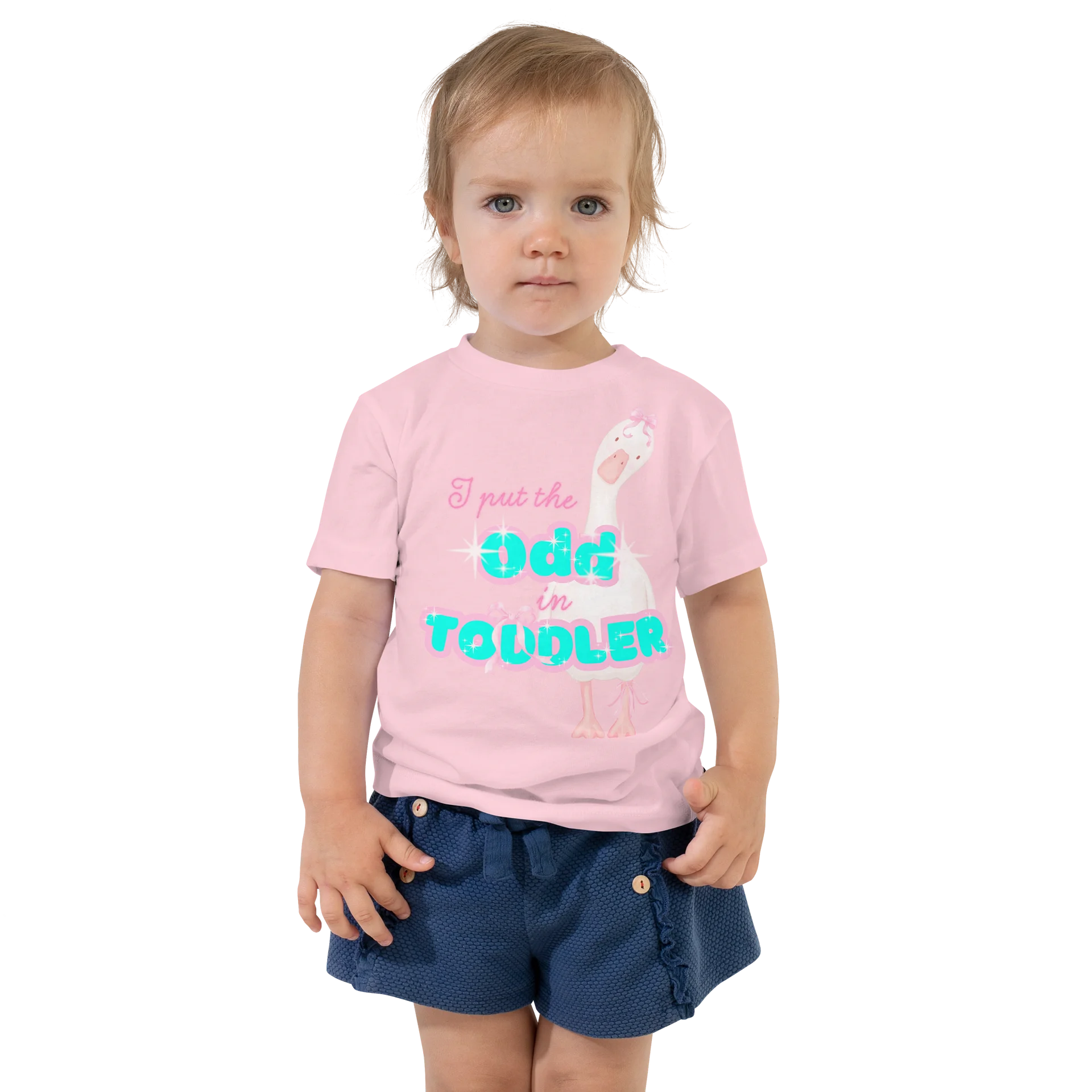 I put the Odd in Toddler🩷Super Soft🪽T-shirt🩷 product image (2)
