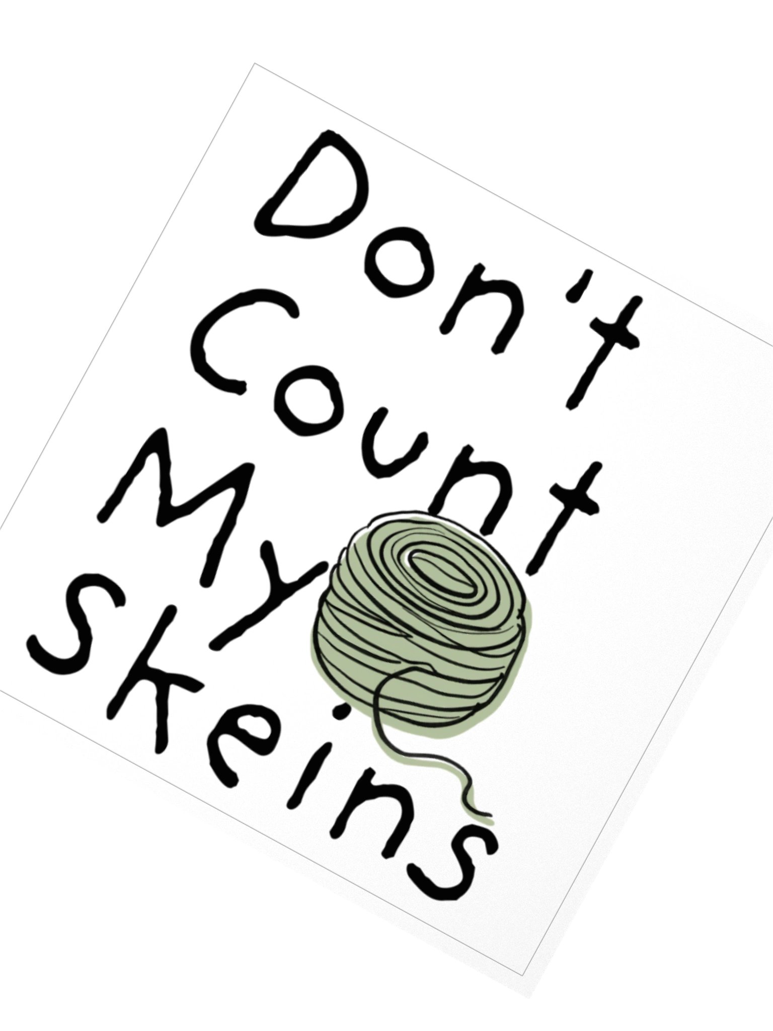 Don't count my skeins product image (2)