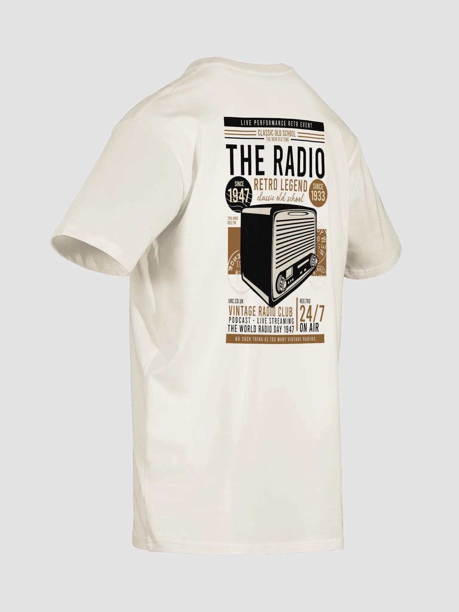 Vintage Radio Show Retro T-Shirt product image (2)