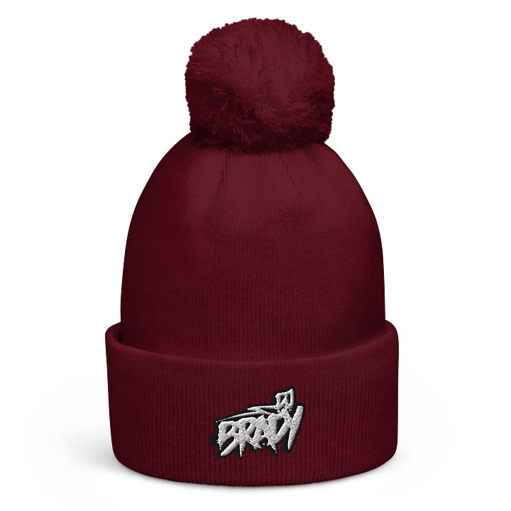 DJ BRADY Graffiti Pom-Pom Beanie product image (1)